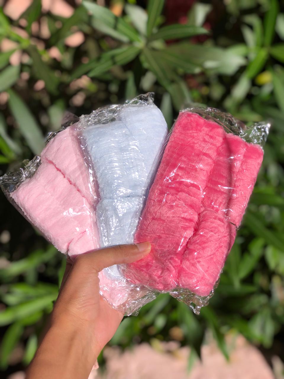 Ensembles de bracelets et de bandeaux élastiques en microfibres pour lavage du visage - KAWAII.VIBESSHOP