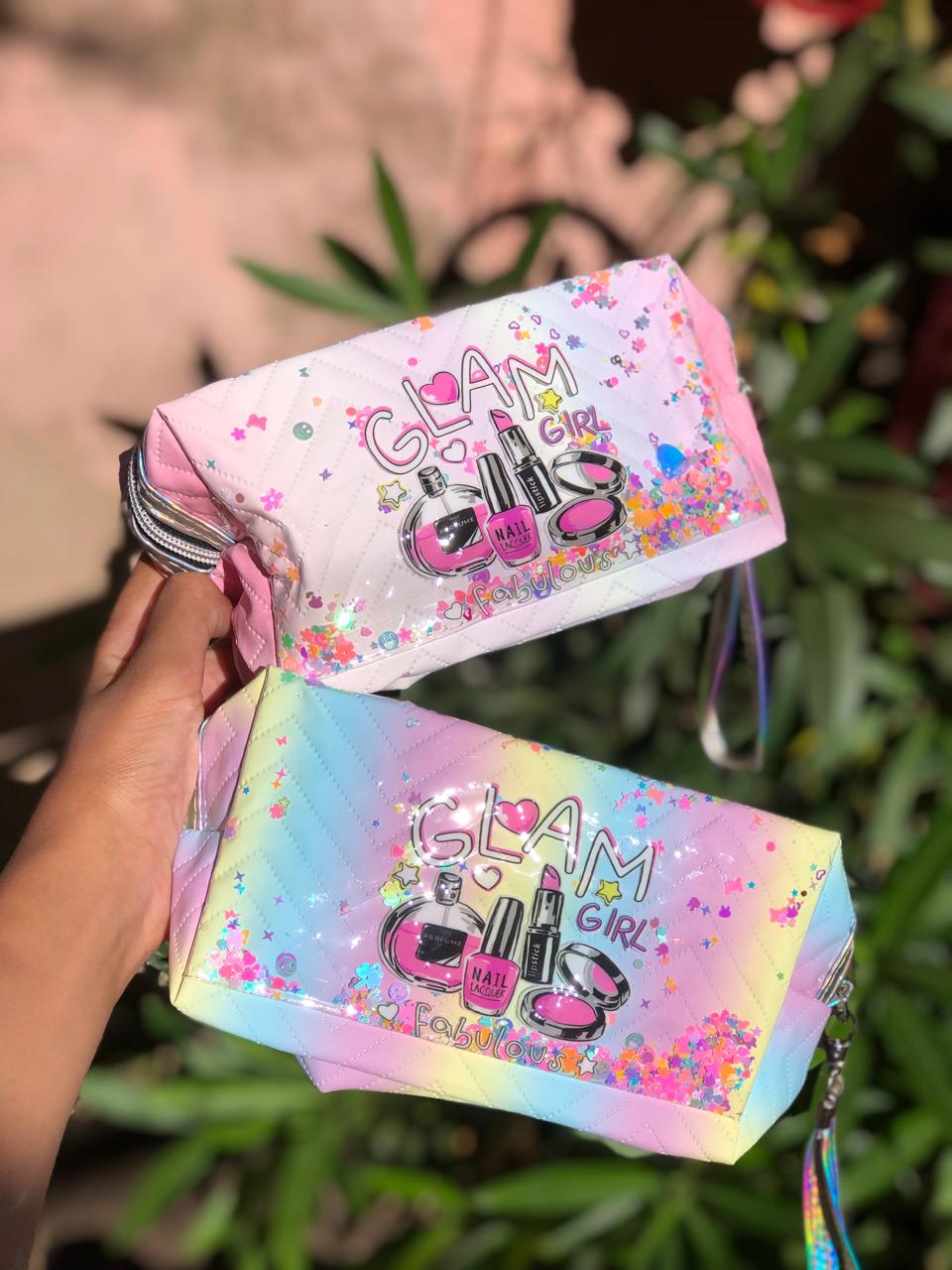 Trousse de maquillage à paillettes - KAWAII.VIBESSHOP